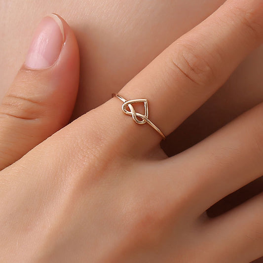 Minimalist Love Ring